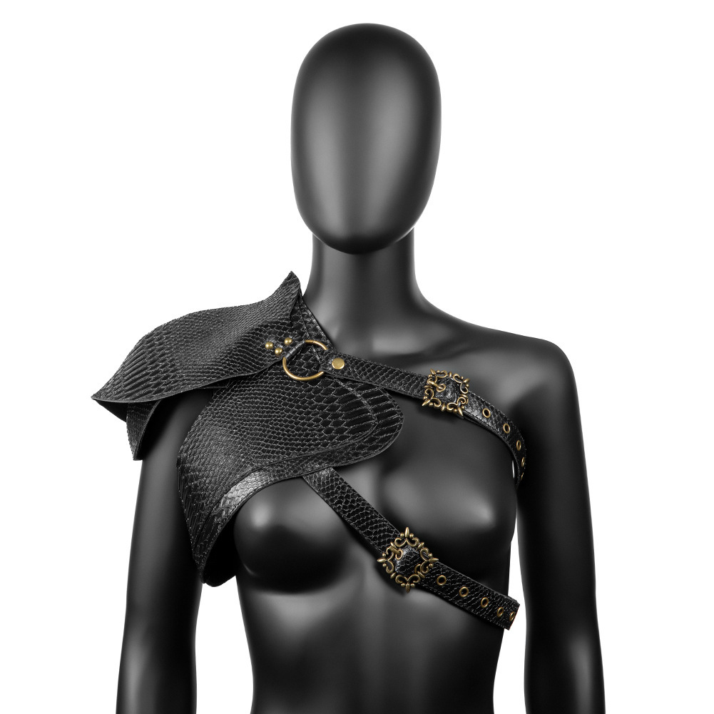 Makeup - Colete de Armadura Steampunk de Couro