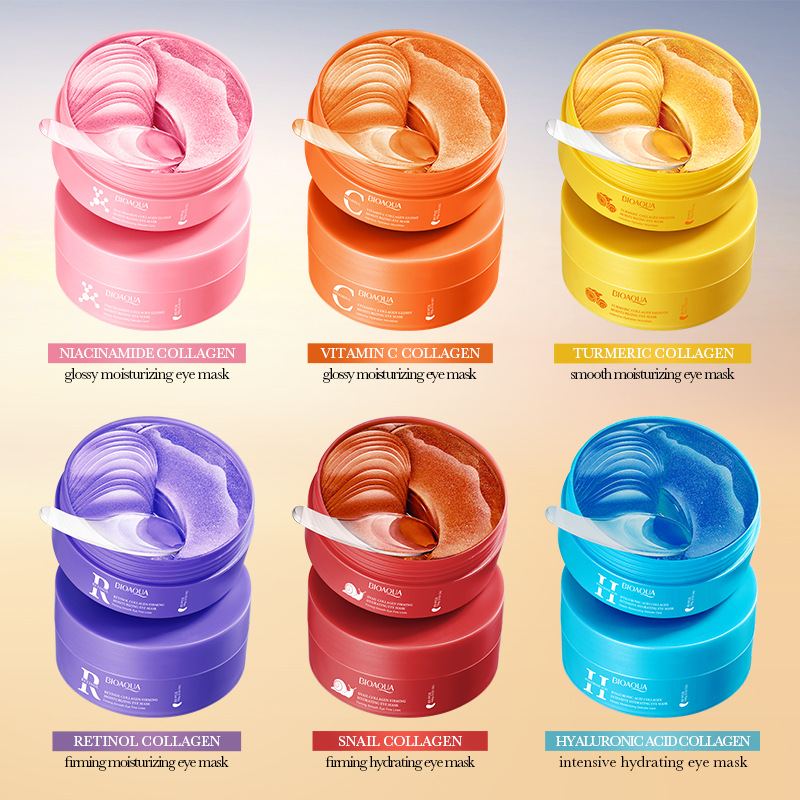 Collagen Under Eye Patches - 1 Caixa com 80 Máscaras Hidratantes