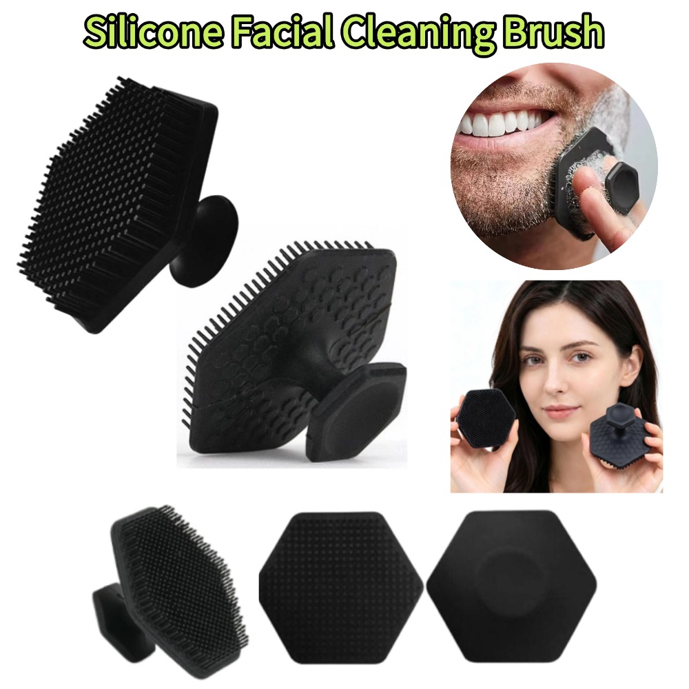 Silicone Face Scrubber Electric - Escova de Limpeza Facial de Silicone