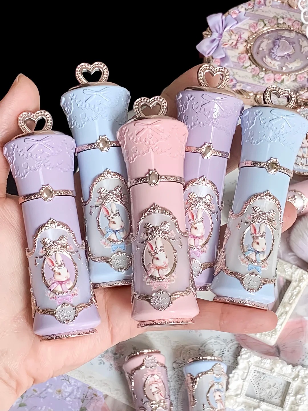 Matte Velvet Lip Tint Long Lasting - Flower Knows Makeup Bunny Garden Collection,