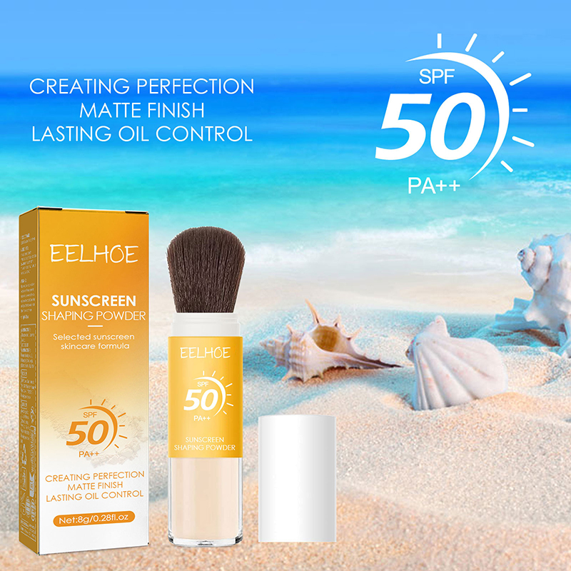 Spf 50 Waterproof Sunscreen - Spf50 protetor solar configuração pó solto