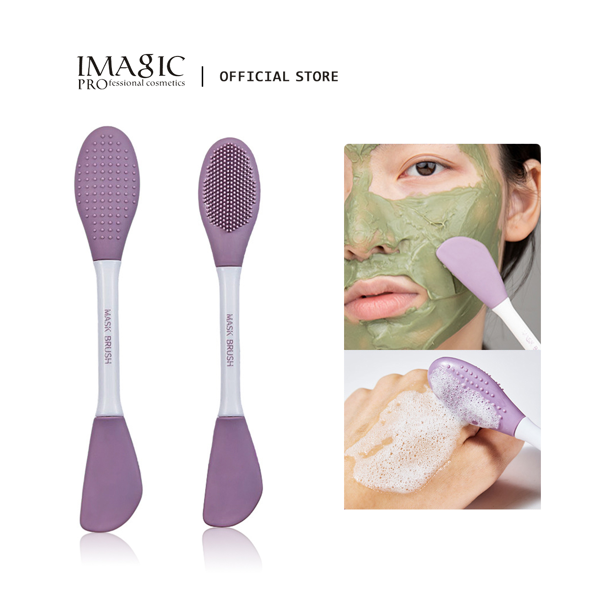 Silicone Face Scrubber Electric - Escova de Limpeza Facial e Máscara