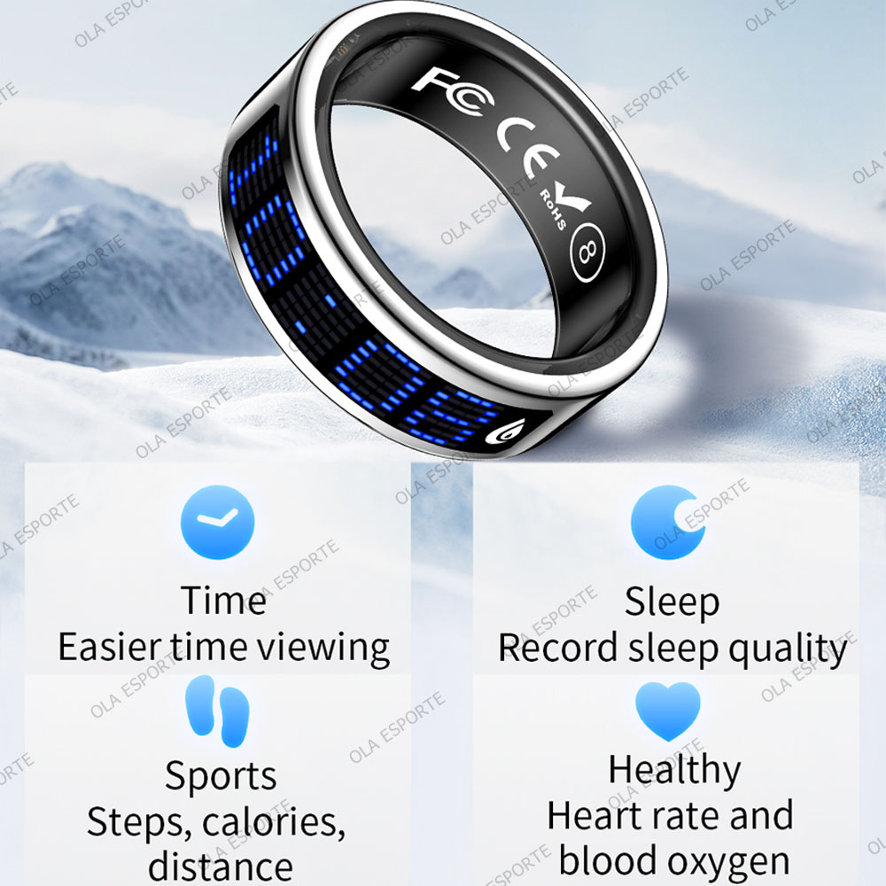 Anel inteligente com tela sens - Health Monitors avaliação e preço