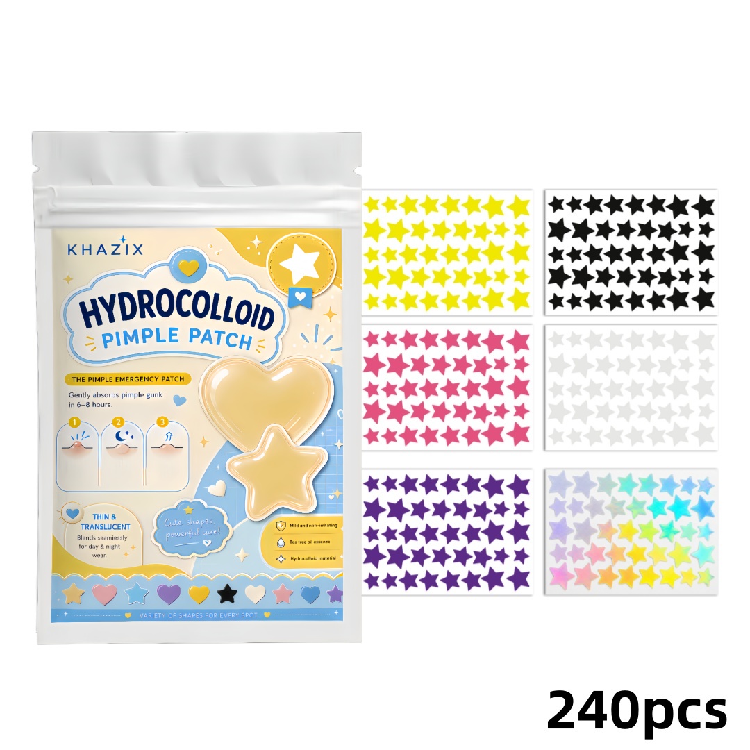 240 Adesivos Estrela para Espi - Hydrocolloid Pimple Patch avaliação e preço