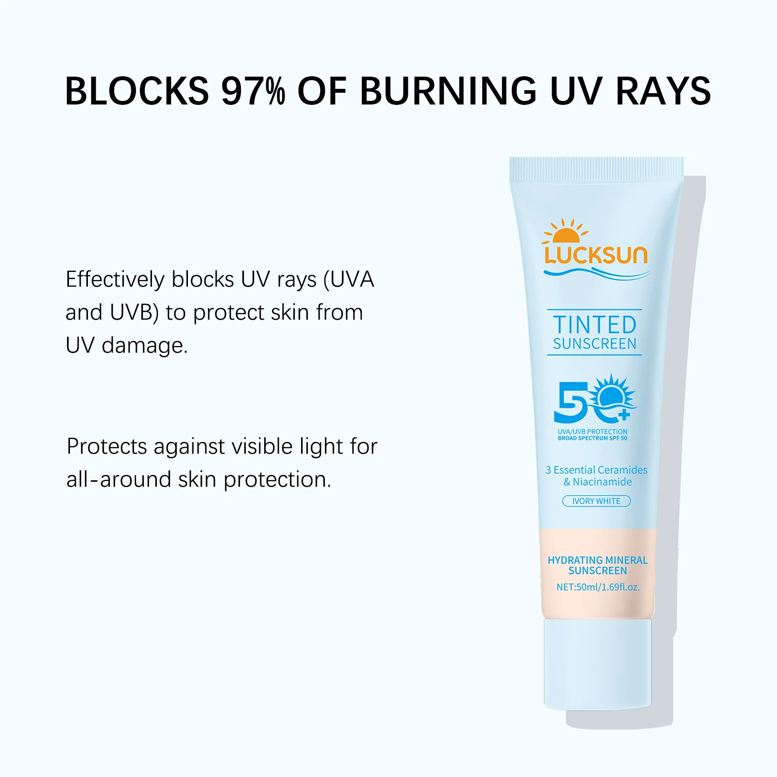 Creme Protetor Solar SPF50+. O - Spf 50 Waterproof Sunscreen avaliação e preço