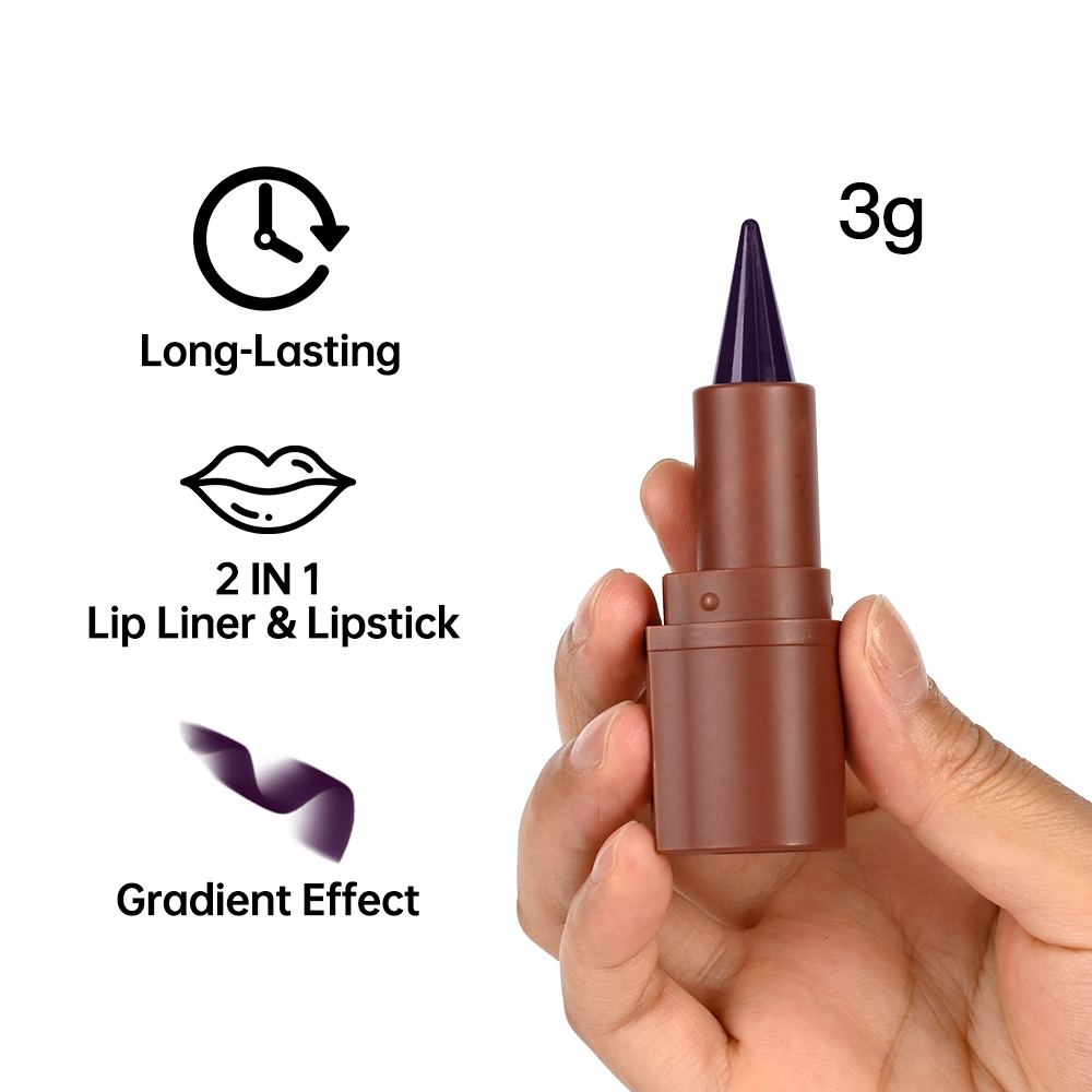 Lápis Labial Gradiente 5 Tons  - Matte Velvet Lip Tint Long Lasting avaliação e preço