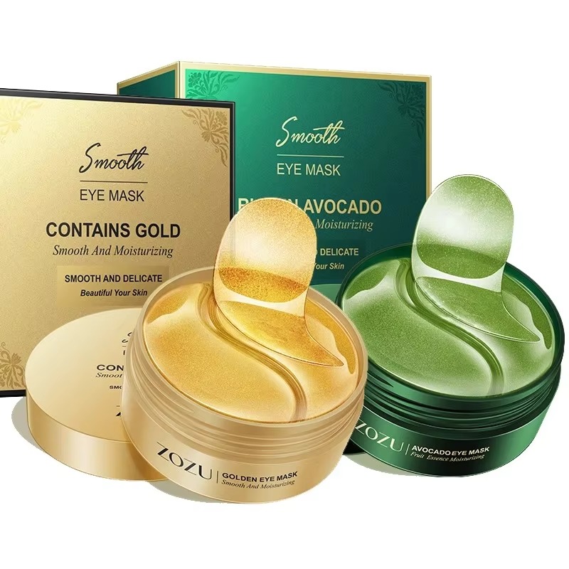 60 pçs colágeno dourado abacat - Collagen Under Eye Patches avaliação e preço