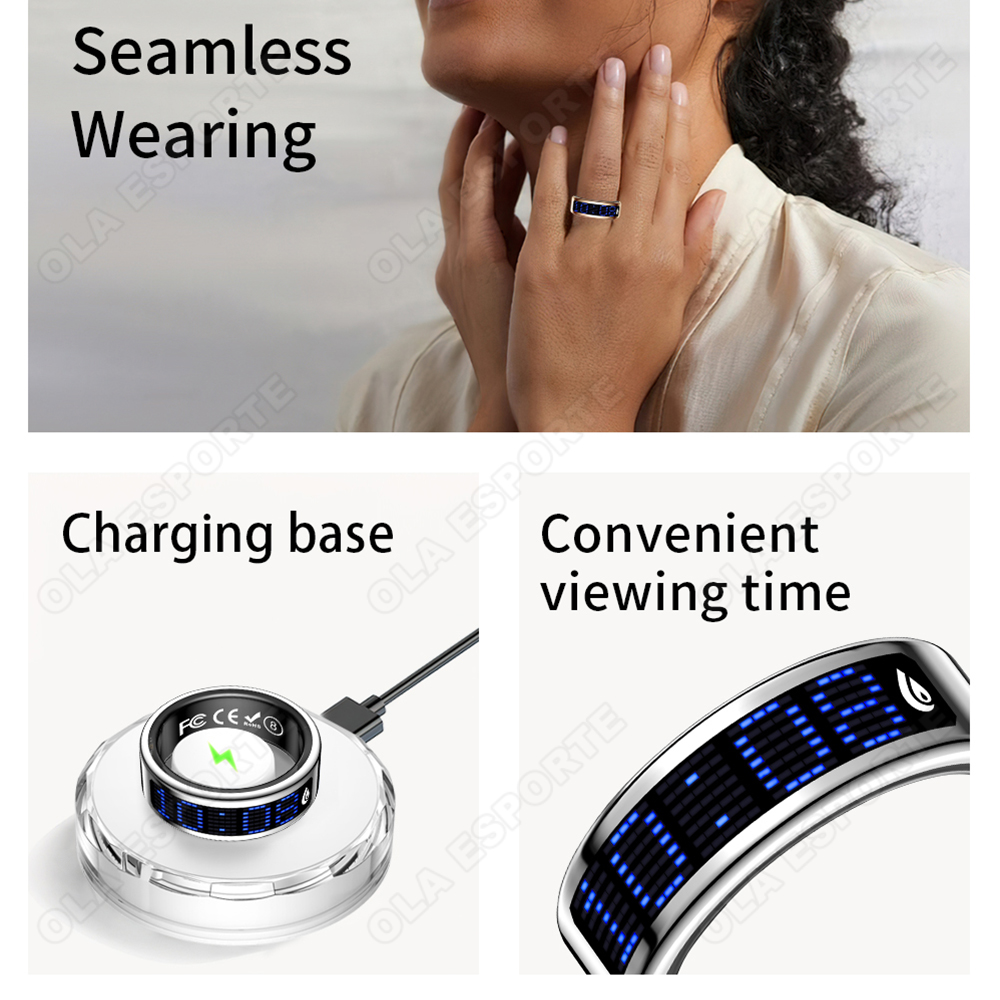 Novo Anel Inteligente de Moda  - Health Monitors avaliação e preço
