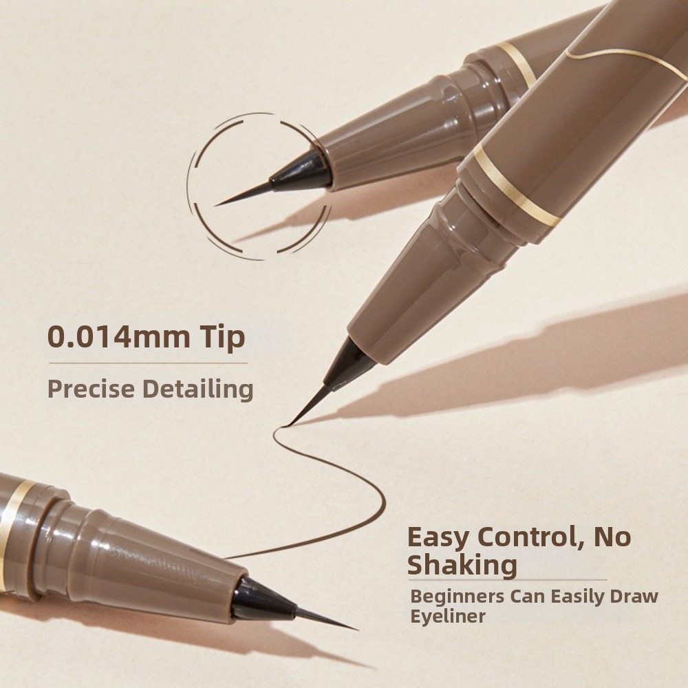 Novo delineador líquido superf - Waterproof Liquid Eyeliner Pen avaliação e preço
