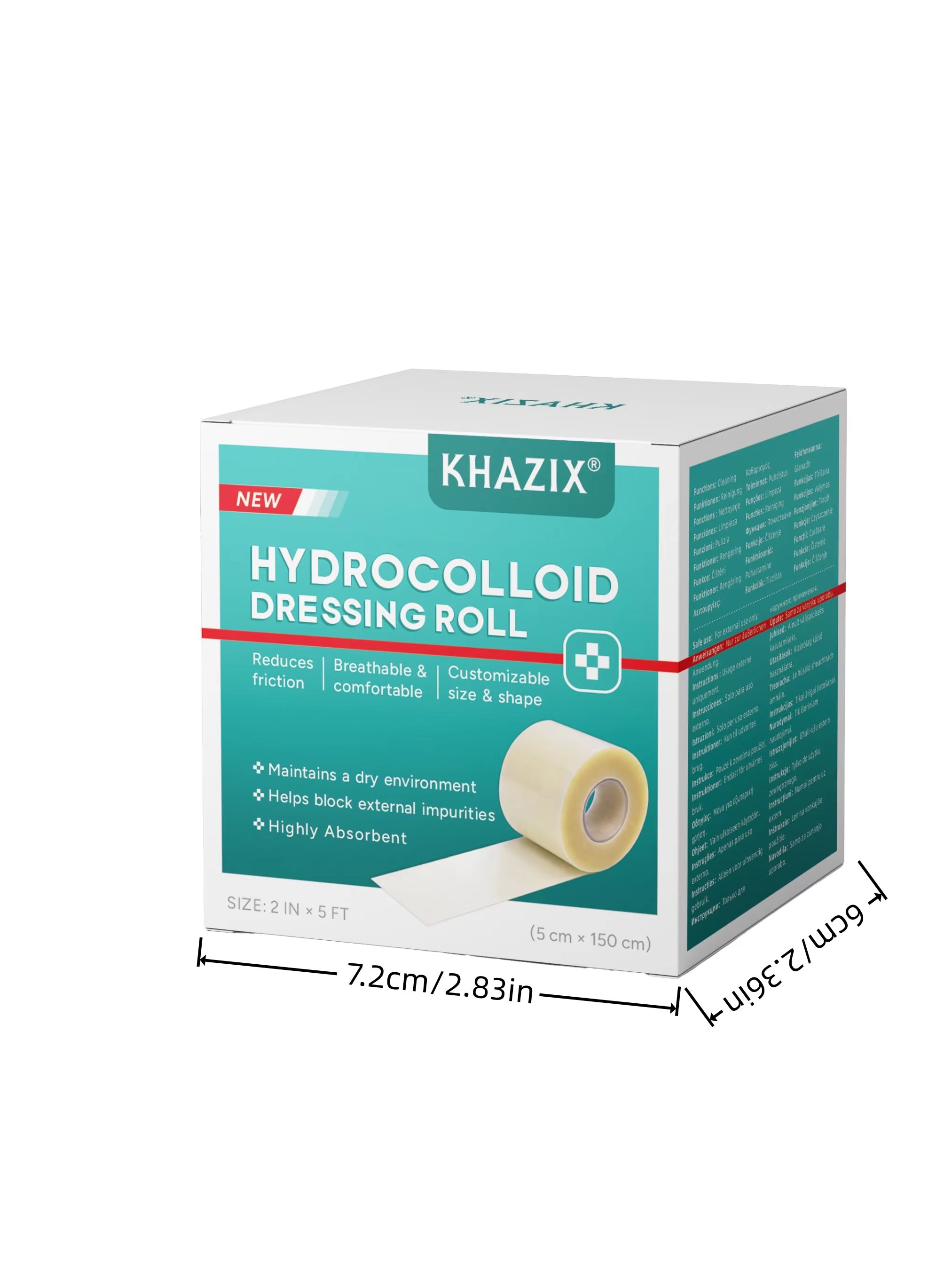 Rolo de Adesivos Hidrocoloides - Skincare avaliação e preço