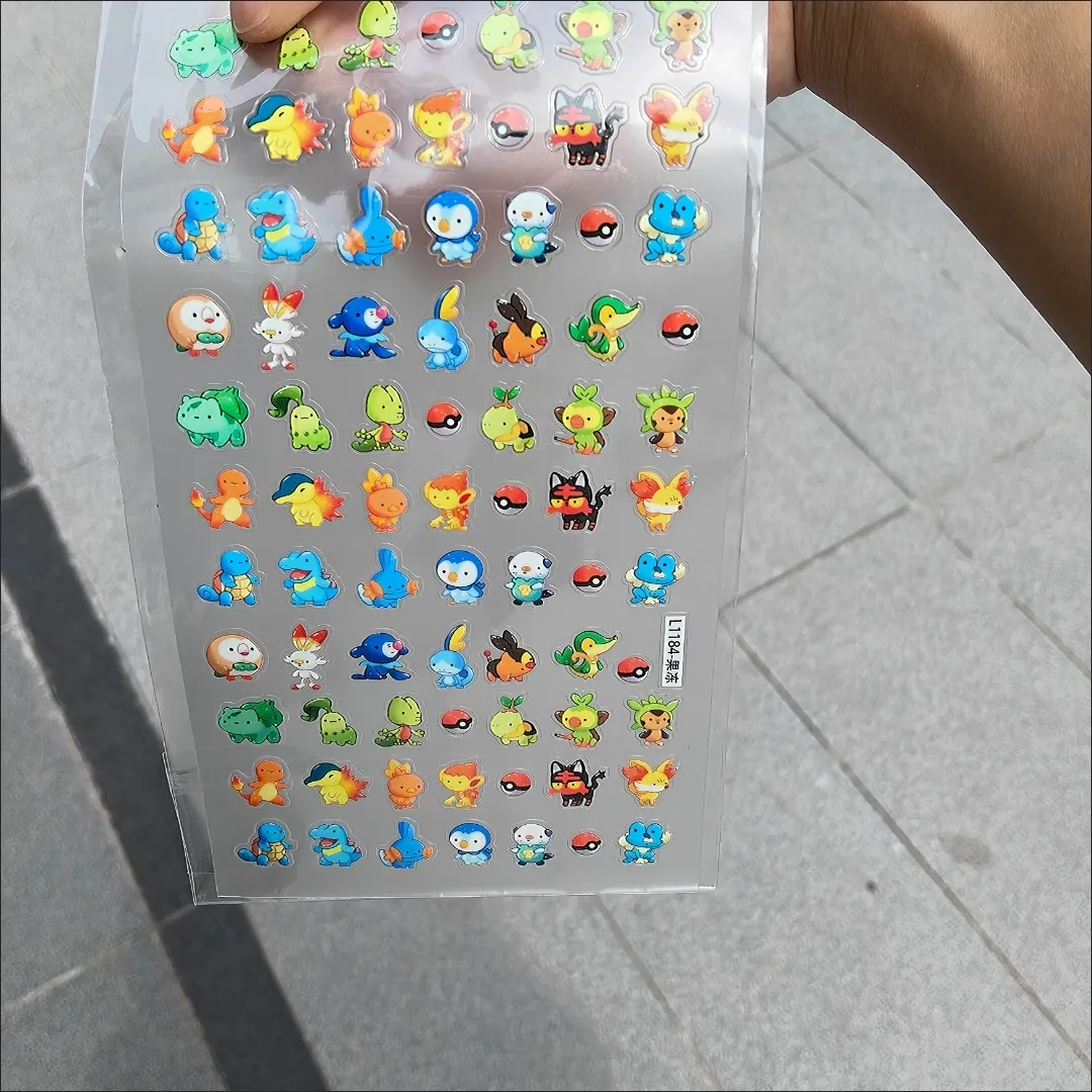   Adesivos de Unha Charmander  - Nail Art avaliação e preço