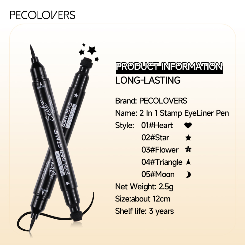 Caneta delineadora líquida de  - Waterproof Liquid Eyeliner Pen avaliação e preço
